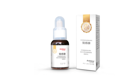 安布莱斯-宠感康 50ml/瓶    2027年3月18号到期。犬猫外感风寒引起的咳嗽、流泪、打喷嚏、流鼻涕，精神沉郁，厌食，不定期吐痰、眼鼻分泌物及其呼吸道症状。原料:甘草、桔梗、菊花、杏仁、黄芪，