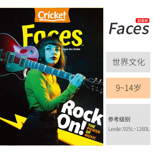 蟋蟀童书-英文原版杂志0-14岁8种可选！cricket、muse、spider、ladybug、click、ask、faces、babybug 商品图4