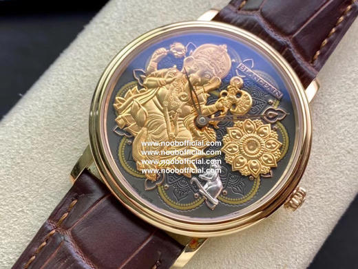 艺术宝家腕表，详情看工厂简介    💎 定制版宝泊（BLANCPAIN）Villeret系列🐘 象头神格涅什款孤品腕表 “艺术大师”工作室以象头神格涅什 商品图1