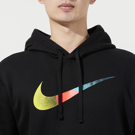 nike耐克男渐变logo卫衣训练连帽外套防风保暖DM2395-010 商品图4