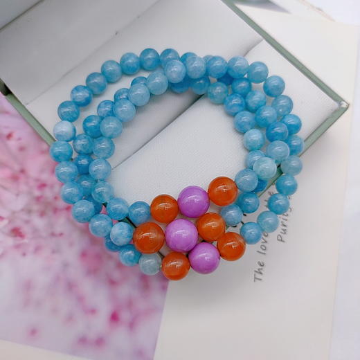 海蓝宝3圈手串 商品图1