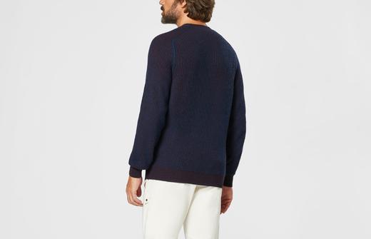 Sease - Dinghy - Navy Blue - 男装 - 针织衫 - 深蓝色 商品图1