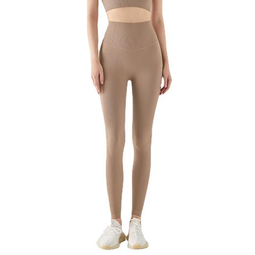 【139元任选3件】跃牌2021秋冬裸感无缝蜜桃提臀瑜伽健身九分裤MLKZ0490（云仓）（清仓产品，不可调换和退款） 商品图4