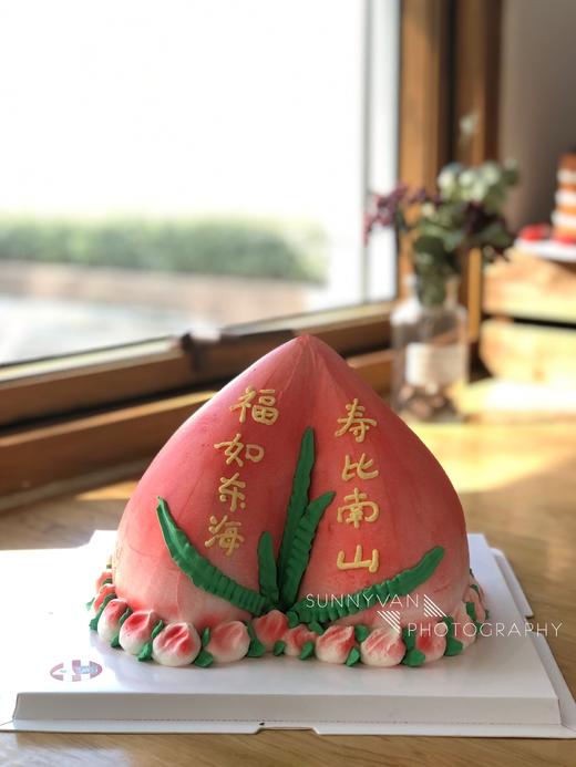 祝寿款~寿桃~（可送寿公或寿婆玩偶） 商品图1