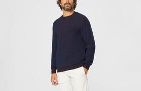 Sease - Dinghy - Navy Blue - 男装 - 针织衫 - 深蓝色