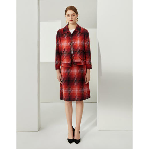 EITIE 爱特爱6403106短毛呢外套 商品图1