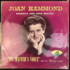 LP黑胶唱片 琼·哈蒙德《歌剧及歌曲独奏会》