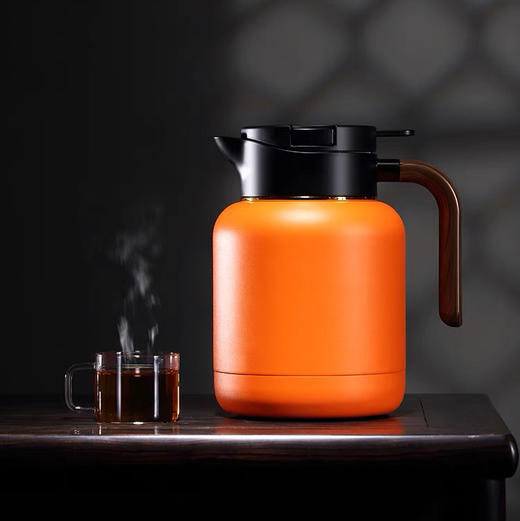 掌柜推荐｜尚明焖茶壶 为焖茶而生家用创意不锈钢内胆保温壶 大容量1500ml 商品图0