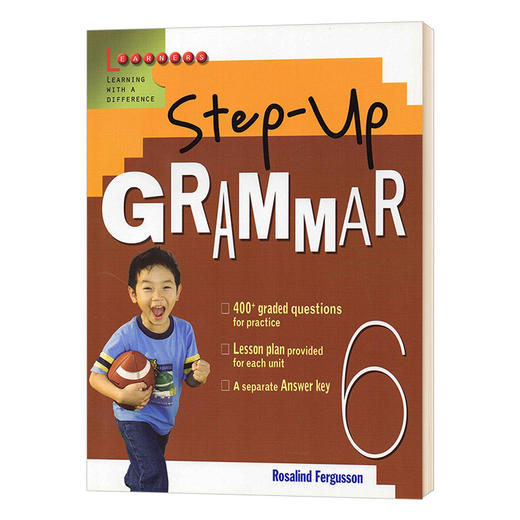 学乐小学英语语法进阶练习6年级 英文原版小学教材 Step Up Grammar 6 全英文版 附答案 进口原版书籍 商品图0