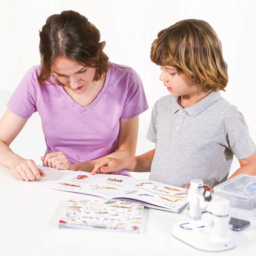 老米优品/ 400倍  当当狸显微镜丨儿童 科学实验 自动对焦 商品图12