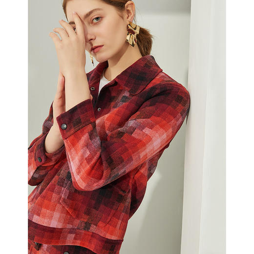 EITIE 爱特爱6403106短毛呢外套 商品图2