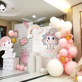 好幸运-粉色系宝宝生日宴