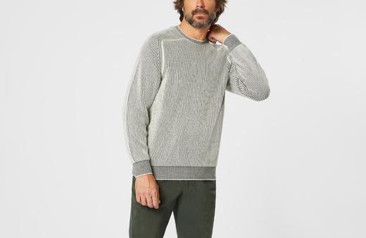 Sease - Dinghy - Warm White - 男装 - 针织衫 - 白色 商品图0