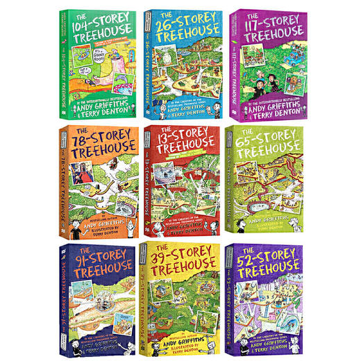 小屁孩树屋历险记  9册 Storey Treehouse英美畅销儿童文学作品 商品图1
