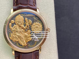 艺术宝家腕表，详情看工厂简介    💎 定制版宝泊（BLANCPAIN）Villeret系列🐘 象头神格涅什款孤品腕表 “艺术大师”工作室以象头神格涅什