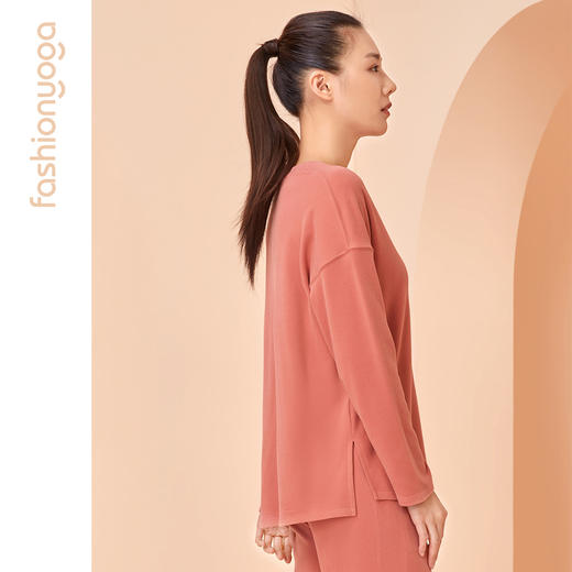 凡圣瑜伽舒适休闲宽松卫衣F11375  商品图10