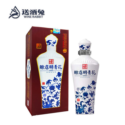 赊店老酒青花瓷明青花浓香型白酒500ml单瓶