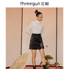 Threegun三枪 半高领女士长袖上衣打底衫-23691A021 商品缩略图0