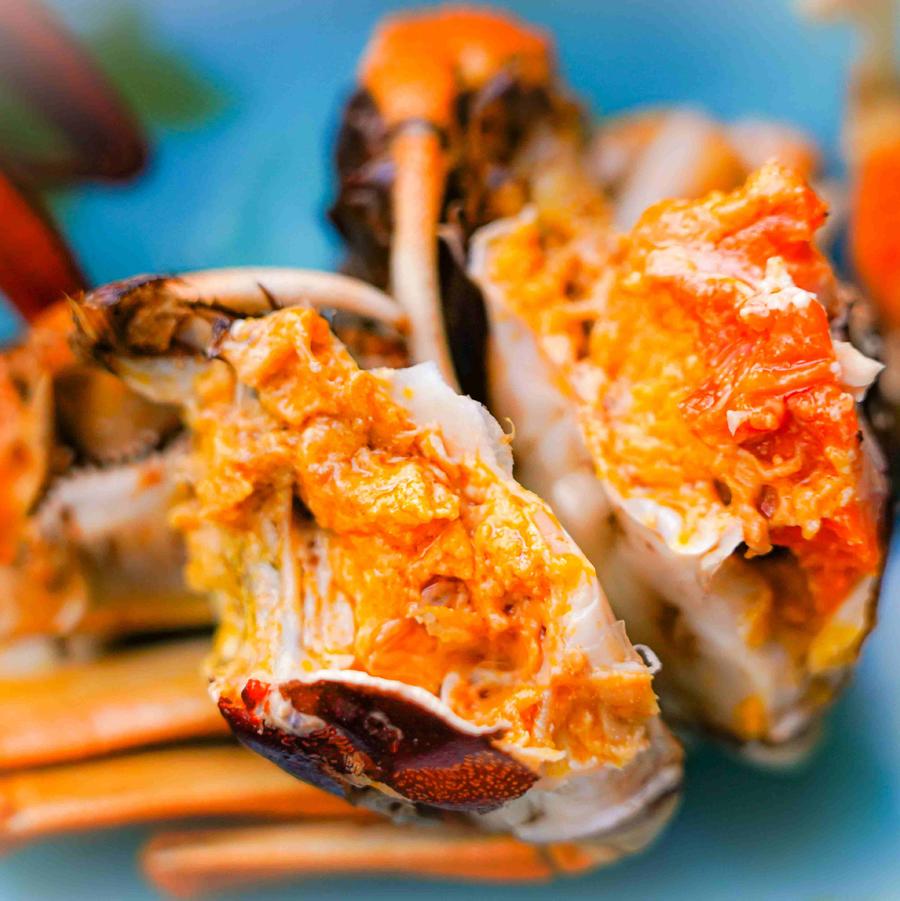 洪泽湖生态大闸蟹 | 膏黄如金 青壳白肚 h型 个大,螯肥,肉香 | 公平