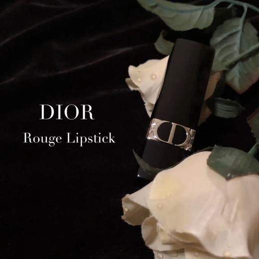 Dior迪奥口红【送礼盒+手提袋】烈焰蓝金唇膏哑光999 3.5g 商品图2