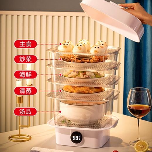 【晚也能吃到热菜！6件套保温菜罩】能放微波炉可做沥水篮，保鲜锁温，防尘防蚊，多层叠加饭菜食物罩，可折叠储物收纳更方便，保温箱盖菜 商品图0