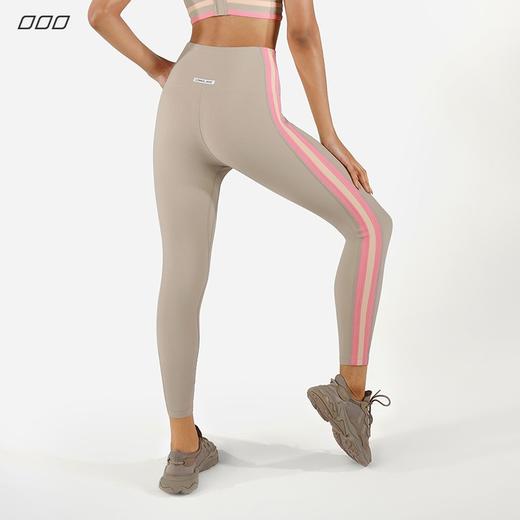 【清仓秒】Lorna Jane 健身瑜伽螺纹高腰九分裤女Spliced收腹紧身弹力打底裤102149（清仓产品，收货7天内支持调货、不退款） 商品图1