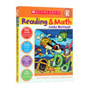 学乐英语阅读与数学练习册 幼儿园小中班英文原版教材 Scholastic Reading & Math Jumbo Workbook Grade PreK 英文版进口英语书籍 商品缩略图0