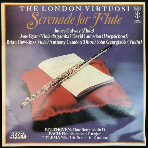 LP黑胶唱片 《长笛小夜曲》伦敦名家乐团 长笛：詹姆斯·高威 商品图0