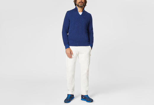 Sease - Ellen Pull - Dark Grey Blue 男装 - 针织衫 - 深灰色/蓝色 商品图2