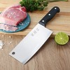 【厨房美味！从刀开始】不锈钢砍切刀，握感舒适，结实耐用，切、拍、剁都可用，切片刀切肉刀切菜刀家用 商品缩略图1