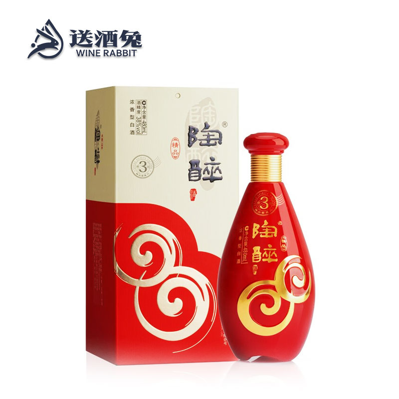 沱牌舍得 陶醉精品 3年窖藏 50度浓香型白酒 480ml/瓶