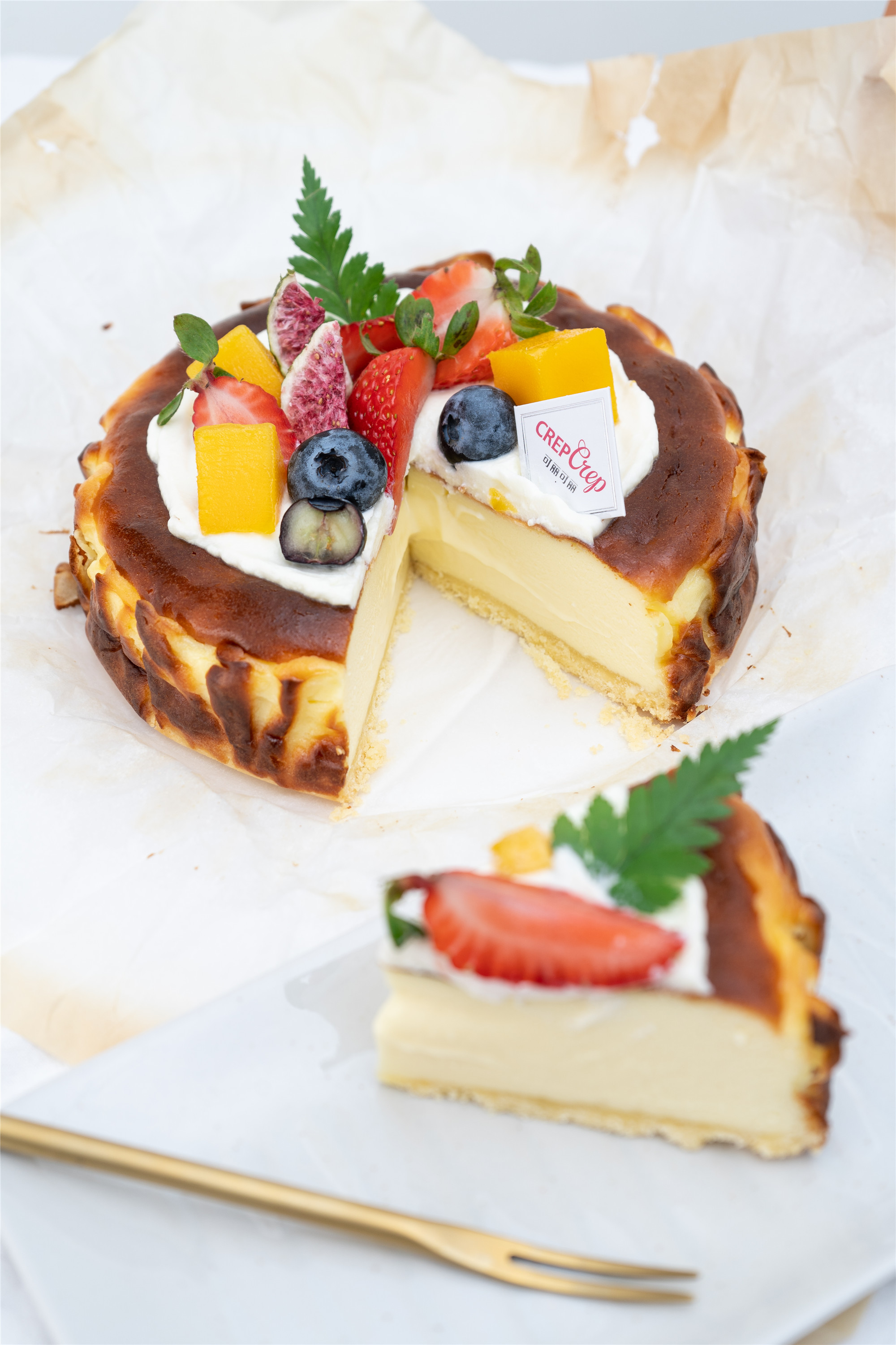 巴斯克软心芝士蛋糕