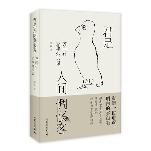 【限量毛边题词本】君是人间惆怅客：齐白石京华烟云录   赠送《寻找齐白石》手绘打卡册 商品图1