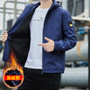 【服饰鞋包】男士休闲百搭帅气夹克上衣服韩版潮流潮牌男装秋冬季加绒新款外套 商品缩略图3
