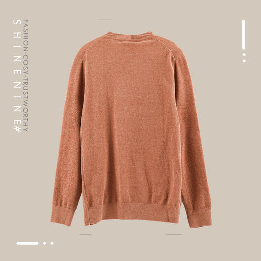 E93364356品牌logo纯色针织衫 商品图3