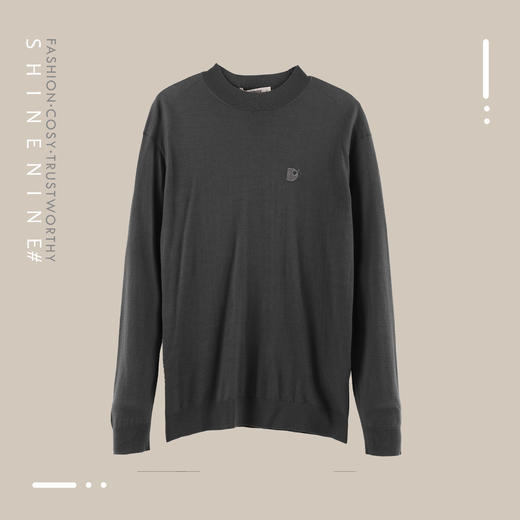 E93194204极简纯色羊毛衫 商品图0