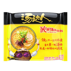 统一汤达人酸辣豚骨面130克