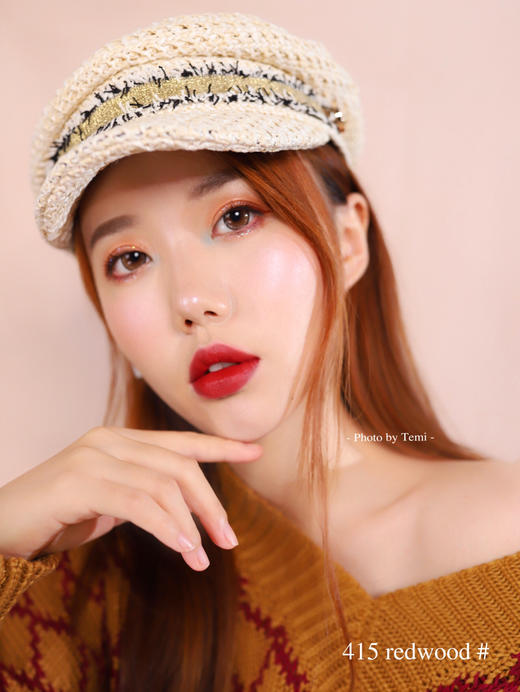 专柜400 阿玛尼红管200# 201# 206# 208# 214# 215# 216# 405# 400# 415#唇釉丝绒哑光 商品图5