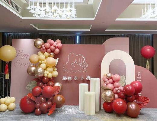 桃花偏染-订婚宴布置 商品图1