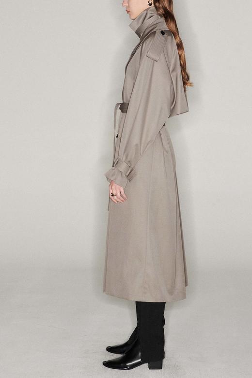 Viktoria Chan | AW2121 Alisa trenchcoat [风衣外套 灰] 商品图5