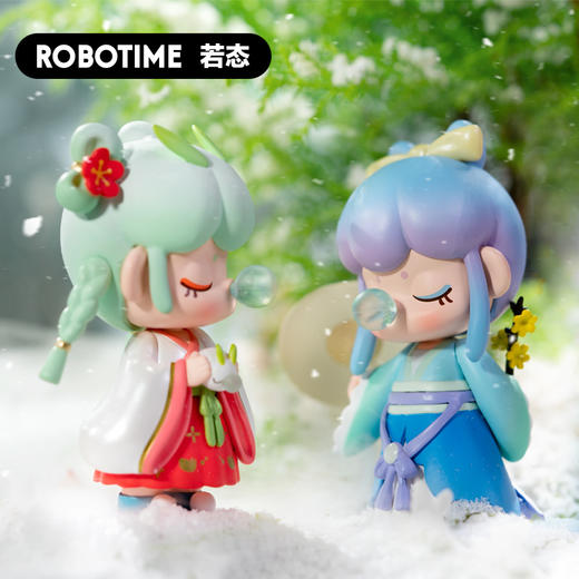 若态Nanci囡茜春生夏长盲盒二十四节气国风手办摆件 商品图1