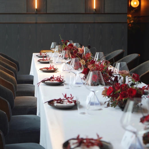 《鸿》  红色系桌花设计 商品图3