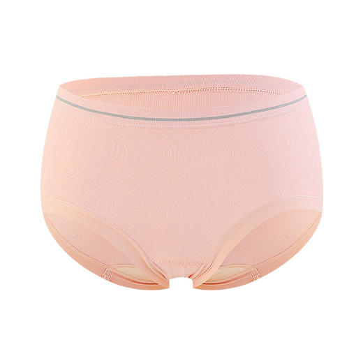 【3条装暖暖狐内裤】裸氨无缝海藻棉质抑菌女士内裤无痕透气提包臀舒适内裤女羽绒暖暖裤宝盒礼盒 商品图4