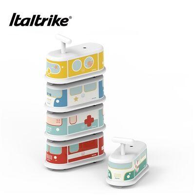 意大利italtrike静音轮扭扭车防侧翻儿童溜溜车万向轮1-6岁小号 商品图0