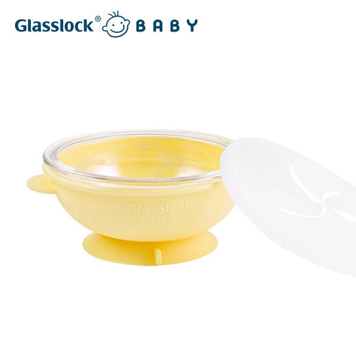 【韩国Glasslock】-宝宝辅食碗新生儿玻璃硅胶吸盘碗 商品图4