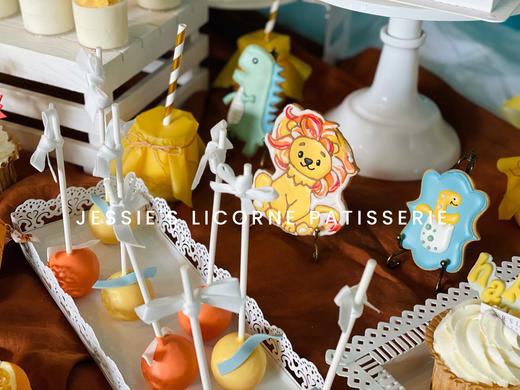 莫兰迪色系恐龙主题甜品台 商品图2