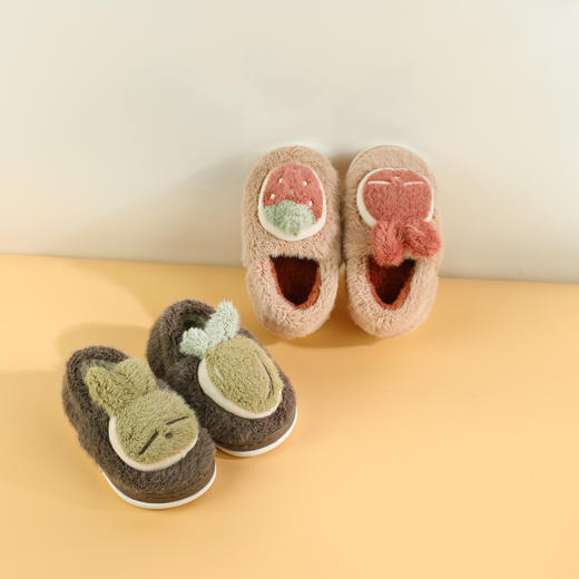 【特价】【原价69元】男丨[可积分兑换]流氓兔新款亲子包跟拖男女室内家居拖宝宝可爱棉拖室内外拖鞋【WG81267】 商品图2