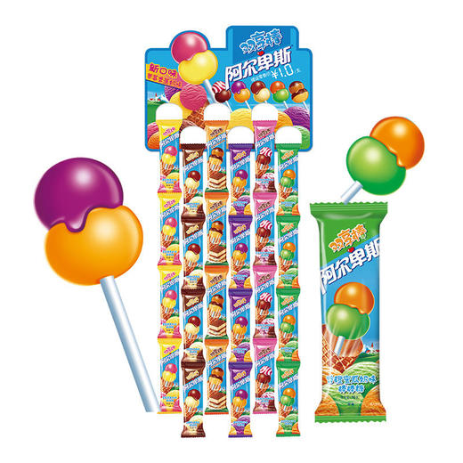 阿尔卑斯双享棒棒糖16g 商品图0