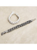 订购10周到｜Emanuele Bicocchi-Ice Braided-编织 手链（冰白色 加粗）［意大利设计师］ 商品缩略图5