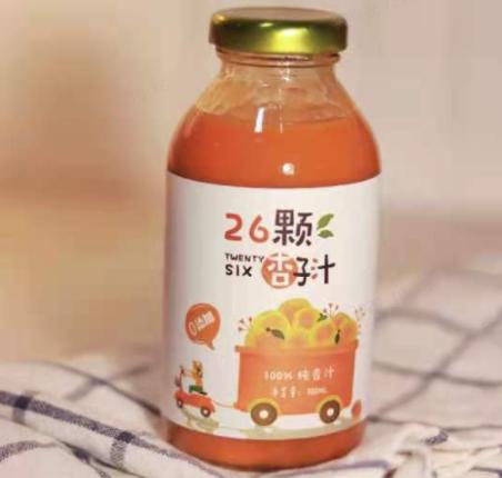 新疆26颗杏子汁300ML/瓶*8【100%纯杏汁】 商品图3